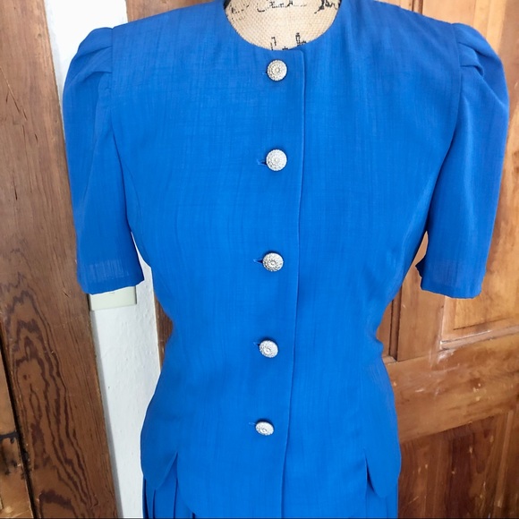 Vintage Leslie Fay 2 Pc Suit Set - Picture 3 of 8